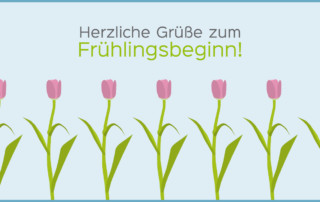 Gruß zum Frühlingsbeginn - Zahnarzt in Zerbst/Anhalt - Dr. Bernd Lux.